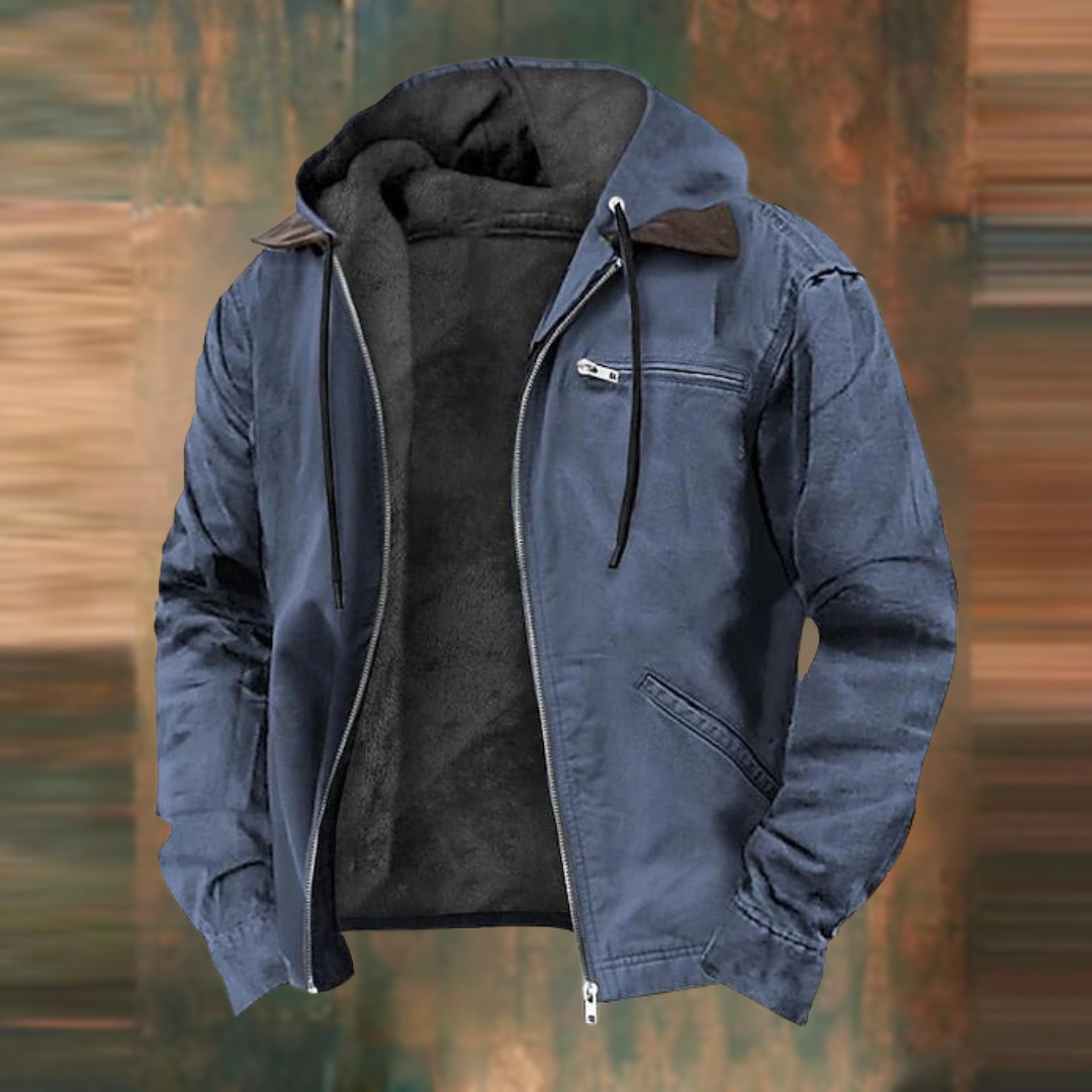 CLASSIC | Hooded jacket with warm fleece lining