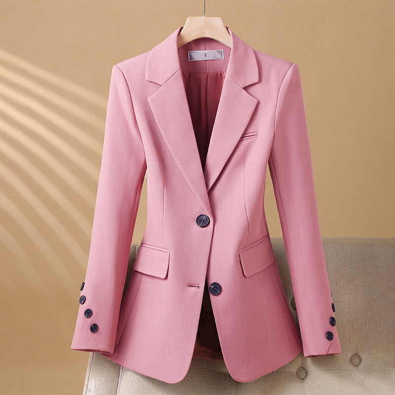 ELEGANZA | Tailored blazer with button details